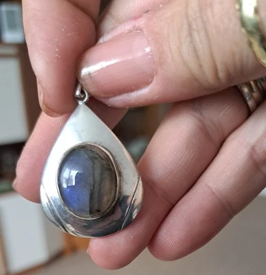 Labradoritanhänger In 925 SILBER - Bild 1 von 4