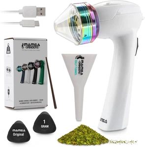 Original 1G Smoky USB Electric Herb Grinder with Color Box. Small Portable Metal - Picture 1 of 7