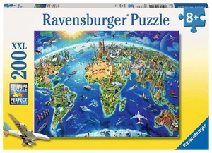 Ravensburger Puzzle Vista del mundo desde arriba 200 piezas - Master Of Games - Imagen 1 de 1