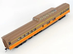 HO ILLINOIS CENTRAL 85' VistaDome MAGNOLIA STATE Passenger Car Interior MWKD! - Picture 1 of 3