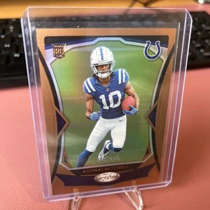 2024 Panini Certified Adonai Mitchell Bronze Mirror /275 Rookie Colts NFL - Bild 1 von 2