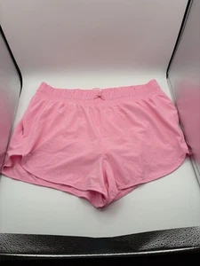Pantaloncini donna All in Motion morbidi elasticizzati vita attiva taglia XL rosa - Foto 1 di 5