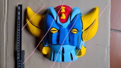 GOLDRAKE maschera mask NUOVA Sarti 1978 ATLAS UFO ROBOT - Immagine 1 di 4