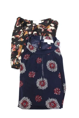 Blusa floral Veronica M para mujer cuello alto sin mangas con agujero de llave talla XS lote 2 Foto 1 de 3