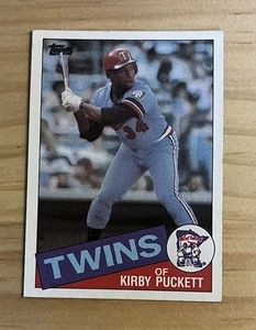 1985 Topps | KIRBY PUCKETT | # 536| MLB HOF  Minnesota Twins Baseball Card EX - Picture 1 of 2