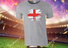 St George's Day T Shirt England Flag Football Euro 2024 Gift Mens Top
