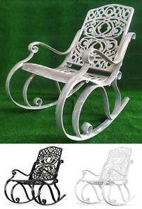 ALU SCHAUKELSTUHL ROH MOD. COLONIAL - OUTDOOR, GARTEN - Bild 1 von 8