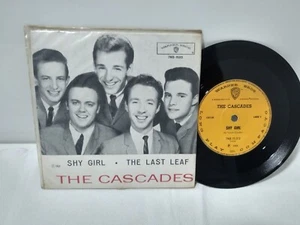 THE CASCADES-Shy Girl/The Last Leaf-7" P/S-Doo Wop-Single-Brazil Edition-1964 - Picture 1 of 1