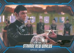 Star Trek Strange New Worlds Season 1 Gold Parallel base card number 25