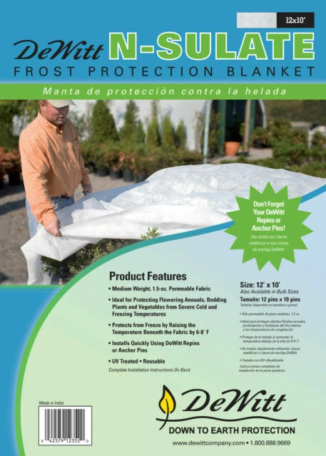 DeWitt N-Sulate Frost Cover - 12 ft.x500 ft.