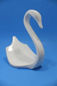Feine Keramik Nova Designs Beige Schwan Vogel Handtuch Halter Aufhänger Figur USA  - Bild 1 von 8