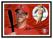 2000 Pacific Aurora #110 MIKE LIEBERTHAL Philadelphia Phillies ~B9JJ