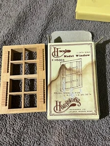HOUSEWORKS DOLLHOUSE MINIATURE 1/2" SCALE (1:24) MODEL WINDOW #H5003 - Picture 1 of 4