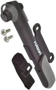 NEW RolsonBike Hand Pump One Way Mini 7inch Portable Air Tyre Inflator Clip Dual - Picture 1 of 5