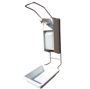 Seifenspender Alu 500 ml mit Abtropfschale - Leerflasche - Eurospender - Bild 1 von 1