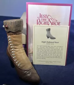 Just the Right Shoe ~ High Button Boot ~ 1999 ~ COA ~ Neu im Karton ~ neuwertig ~ 25034 - Bild 1 von 11