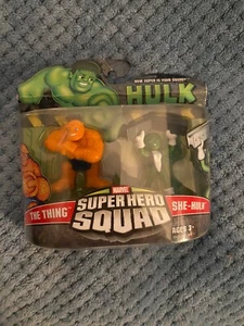 hulk super hero squad the thing and she hulk - Picture 1 of 2