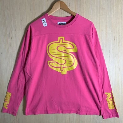 Suéter Club Billionaire Boys Adulto Talla Grande Rosa Manga Larga Hombre Pullover Foto 1 de 4