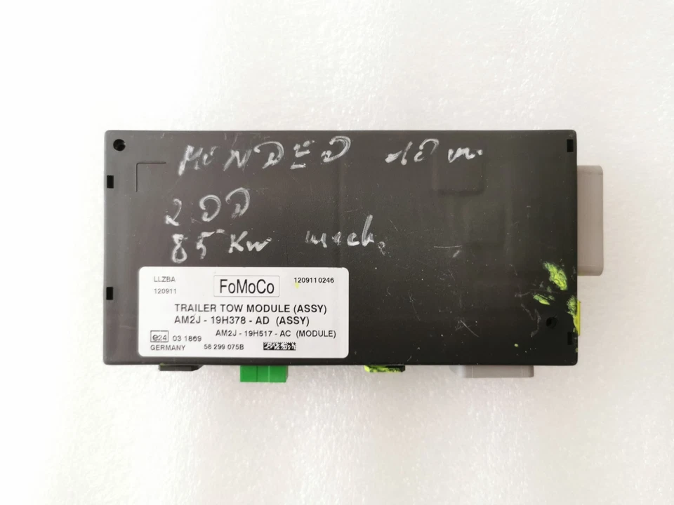 Centralina gancio di traino Ford S-Max WA6 dispositivo di collegamento relè frecce AM2J-19H378-AD - Immagine 1 di 4