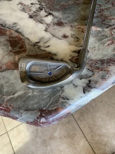 Ping ISI 5 Iron Blue Dot JZ Steel Stiff 38”LH Standard Size Grip In VG Condition - Picture 1 of 3
