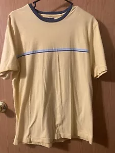 Mens American Eagle Yellow short Sleeve Shirt Size M  (no size tag) - Picture 1 of 4