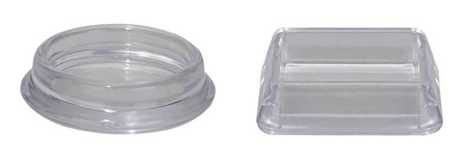 Möbeluntersetzer transparent Untersetzer Gleiter Möbelschutz Bodenschutz Möbel - Bild 1 von 4