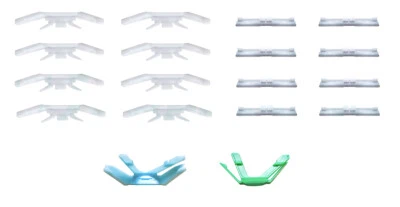 Se adapta a 1988 1989 1990 Toyota Tercel 2 puertas cupé 18 piezas juego de clips parabrisas nuevo Foto 1 de 3