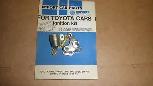 Toyota#s 04191-40010/19133-41010 Points/Condensor Ign.Tune-Up Kit 3RC,8RC,3KC,F - Picture 1 of 1