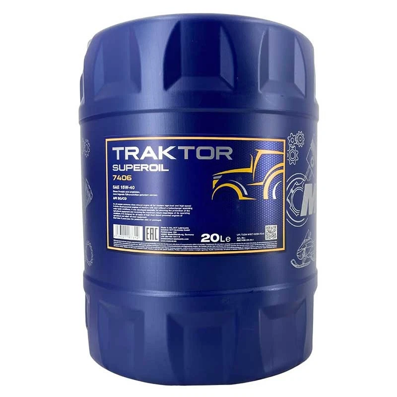 Mannol MN Traktor Superoil 15W-40 20 L Motoröl - Bild 1 von 1