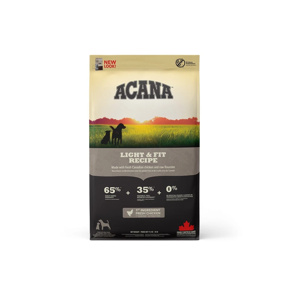 Acana Light & Fit Trockenfutter für Hunde 11,4kg - Bild 1 von 1