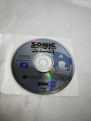 Sonic 3D Blast (Sega Saturn, 1996) ¡SOLO DISCO SUELTO! ¡Probado funciona! Foto 1 de 4