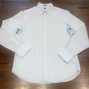 J.Crew Factory Men's Sz S Blue Slim Untucked Flex Performance Casual Shirt - Picture 1 of 10