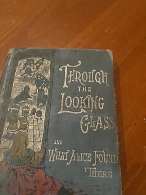 Through the Looking Glass and What Alice Found There L. Carrol (1895) Altemus Foto 1 de 4
