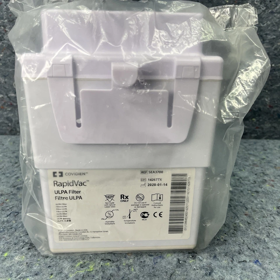 Evacuador de humo con filtro ULPA Medtronic Covidien SEA3700 Rapidvac Foto 1 de 1