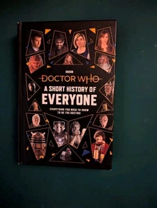 DR WHO · A SHORT HISTORY OF EVERYONE · DOCTOR WHO · BRAND NEW BOOK - Picture 1 of 2