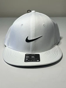 Nike Pro Cap Structured Round Bill Mütze Erwachsene M/L Flat Bill Snapback FJ0437 100 - Bild 1 von 9