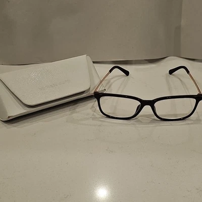 Gafas Michael Kors Borgoña y Dorado con Estuche Foto 1 de 4