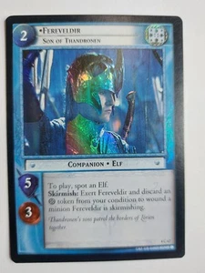 LOTR TCG Two Towers FEREVELDIR SON OF THANDRONEN 4C67 FOIL MP - Picture 1 of 1