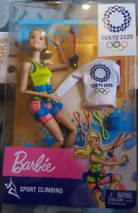 Mattel Barbie Tokyo Olympics climbing doll NEW in box Great gift - Picture 1 of 2