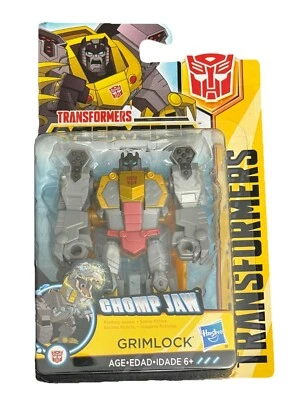 Grimlock Transformer Cyberverse Chomp Jaw 4” Action Figure T Rex Dinosaur - Image 1 of 2