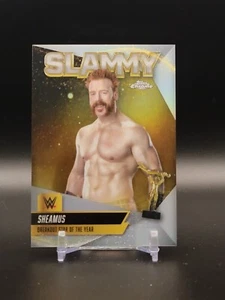 Sheamus 2025 Topps Chrome WWE Slammy REFRACTOR SMY-SMS – Raw - Picture 1 of 2