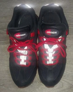 NIKE Air Max 95 360 Red & Black Women's Sz 8 - Picture 1 of 5