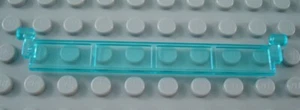 LEGO Translucent Light Blue Rolling City Town Garage Door Piece - Picture 1 of 1