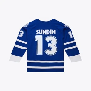Camiseta deportiva Toronto Maple Leafs Mats Sundin Mitchell Ness azul 1997/98 NHL Power Play - Imagen 1 de 8