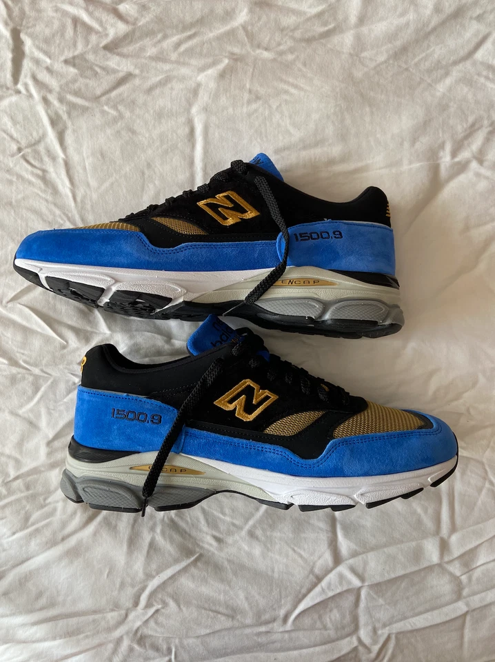 NEW BALANCE ZAPATILLAS HOMBRE NUEVAS M15009CV CAVIAR TALLA 11 AZUL/NEGRO/AMARILLO Foto 1 de 2
