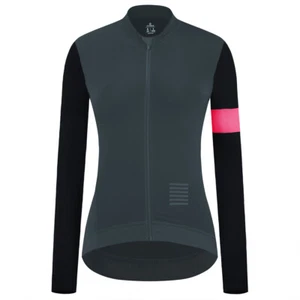 Women Cycling Thermal Fleece Jersey Winter Long Sleeve Bike Shirt Racing Clothes - Picture 1 of 77