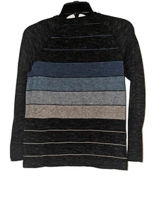 New Arizona Jean Co. Stripe Blue/ White Long Sleeve Shirt Size 14/ 16 - Picture 1 of 5