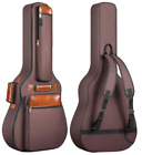 Hard Case for Acoustic Guitar Bag 6 Pockets Resistent Oxford Cloth Waterproof