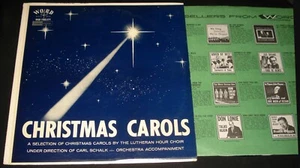 LUTHERAN HOUR CHOIR - CHRISTMAS CAROLS - WORD LP - Picture 1 of 2
