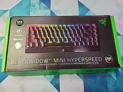 Razer BlackWidow V3 Mini HyperSpeed 65% Wireless Mechanical Gaming Keyboard - Image 1 of 4